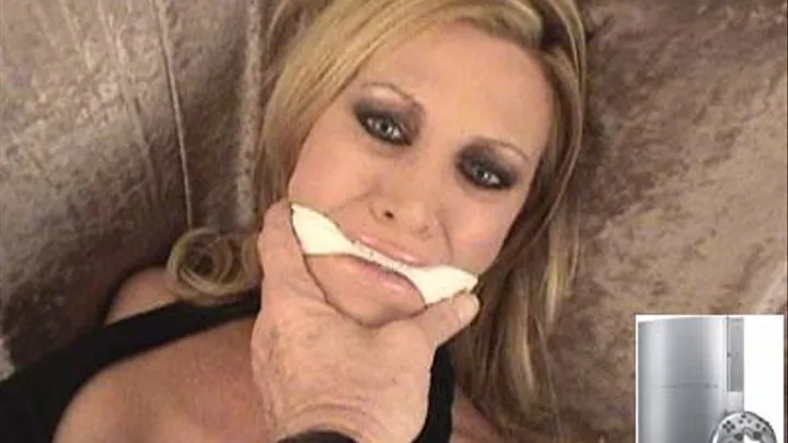 Big Tittied MILF Shayne Tied Up At Home!