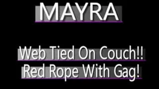 Mayra Web Tied On Couch! - (320 X 240 in size)