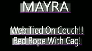 Mayra Web Tied On Couch! - MPG4 VERSION ( in size)