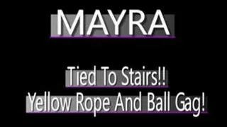 Mayra Tied To Stairs! - (320 X 240 in size)