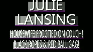 Julie Lansing Frogtied Like A Slut Should Be! - MPG4 VERSION ( in size)