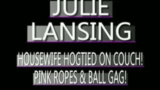 Julie Lansing Struggles In Pink Ropes And Ball Gag! - (320 X 240 in size)