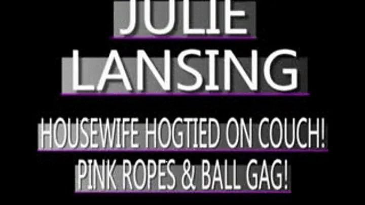 Julie Lansing Struggles In Pink Ropes And Ball Gag! - (720 X 480 in size)