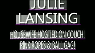 Julie Lansing Struggles In Pink Ropes And Ball Gag! - (320 X 240 in size)