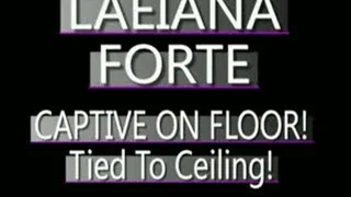 Laeiana Forte Hogtied To Ceiling! - MPG4 VERSION ( in size)