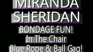 Miranda Sheridan Struggles On Shoe Chair! - MPG4 VERSION ( in size)