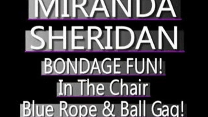 Miranda Sheridan Struggles On Shoe Chair! - (720 X 480 in size)