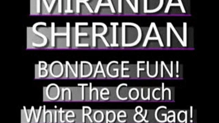 Miranda Sheridan Struggles On Couch! - (320 X 240 in size)