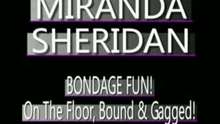 Miranda Sheridan Bound On The Floor! - (320 X 240 in size)