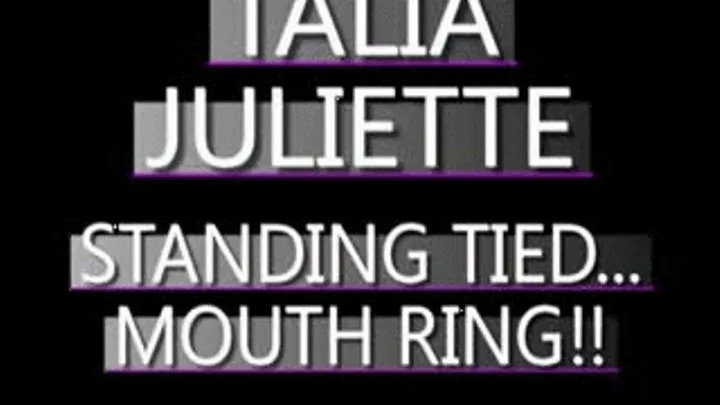 Talia Juliette Chained Standing! - (320 X 240 in size)