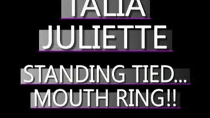 Talia Juliette Chained Standing! - (720 X 480 in size)