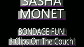 Sasha Monet 3 Short Clips On The Couch!! - MPG4 VERSION ( in size)