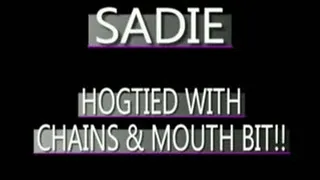 Sadie Chained With Mouth Bit! - (320 X 240 in size)