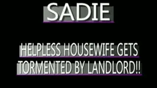 Sadie Could Not Pay Her Rent! - MPG4 VERSION ( in size)