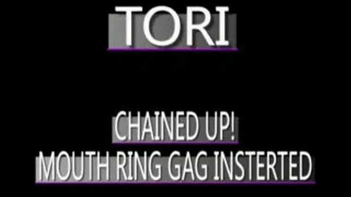 Tori Is Taunted While Chained To The Ceiling!! - WMV FULL SIZED VERSION ( in size)