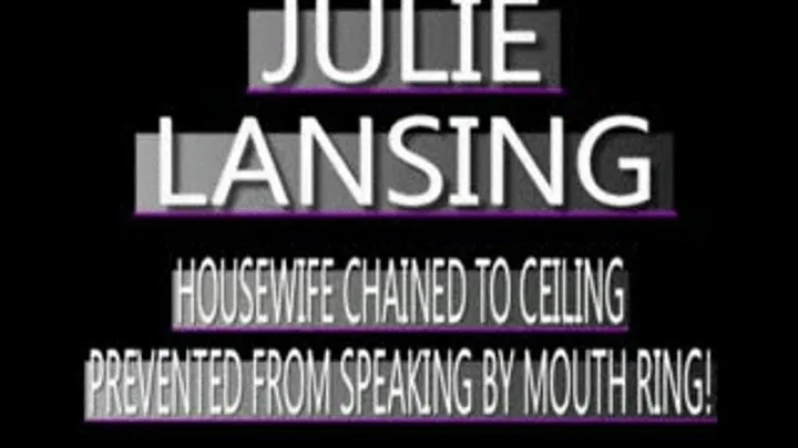 Playful Julie Lansing Chained And Ass Slapped! FORMAT (480 X 320 SIZED)