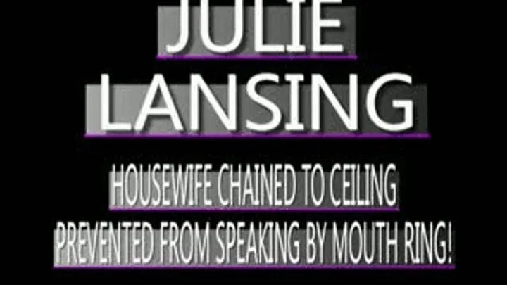 Playful Julie Lansing Chained And Ass Slapped! - (320 X 240 SIZED)