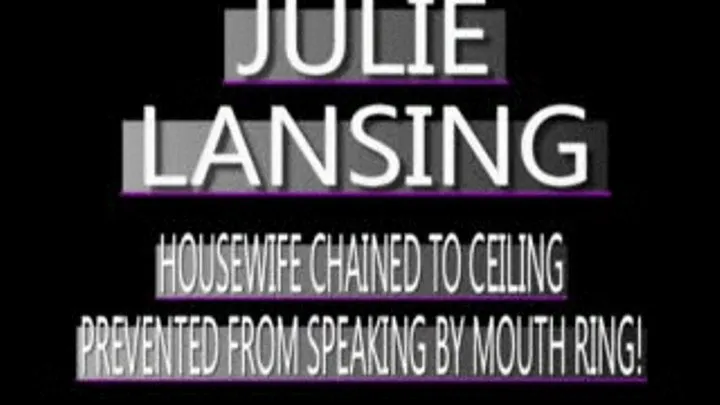 Playful Julie Lansing Chained And Ass Slapped! - WMV FULL SIZED VERSION ( in size)