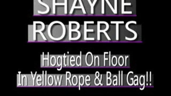 Shayne Roberts Naked Hogtie! - (720 X 480 in size)