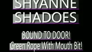 Shyanne Shadoes Tied To The Door! - (320 X 240 in size)