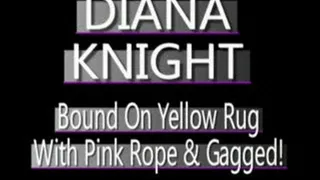 Diana Knight Red Ball Gag And Pink Ropes On Yellow Rug! - PS3 FORMAT