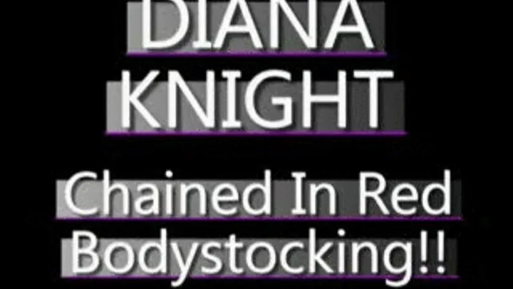 Diana Knight Chained In Red Bodystocking! - PS3 FORMAT