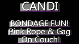 MILF In Stockings Bound On The Couch!! - AVI VERSION