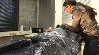 Vibrator orgasm - The rubber slave Fritz Part 1