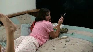 Smoking Step-Daughter Learns About Sex From Step-Mom's Boyfriend (PART 1)