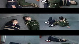 2 pretty officers bondage struggling 2#