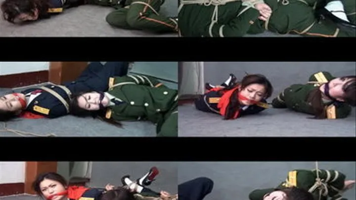 2 pretty officers bondage struggling HD 3#