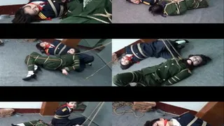 2 pretty officers bondage struggling 4#