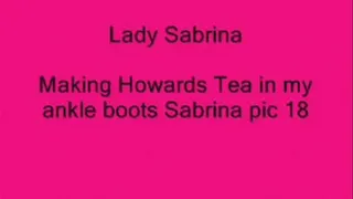 Lady Sabrina makes tea for Howard Custom request