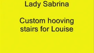 Lady Sabrina Custom Hoovering Stairs for Louise