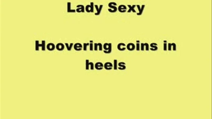 Lady Sabrina hoovering coins ( Custom )