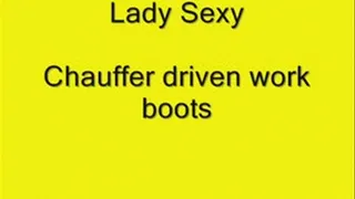 Lady Sexy Chauffer Driven Work Boots