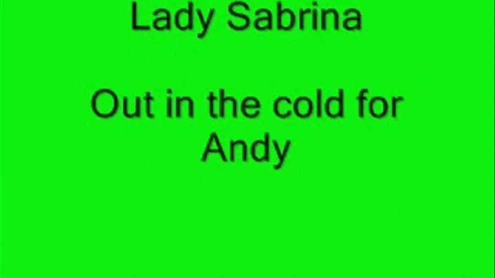 Lady Sabrina Custom clip for Andy