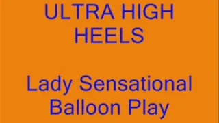 Lady Sensational Balloon Play