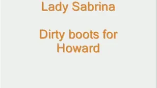 Lady Sabrina Dirty Boots Custom for Howard