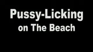 Pussy Licking on the Beach