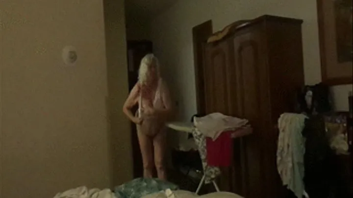 Sexy Dutch Girl runs around her hotel room showing off her plump nude then semi nude body as she gets dressed!