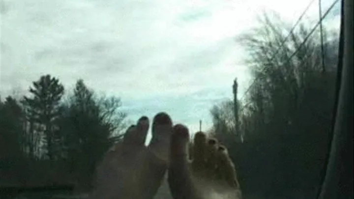 lady croft car feet 2