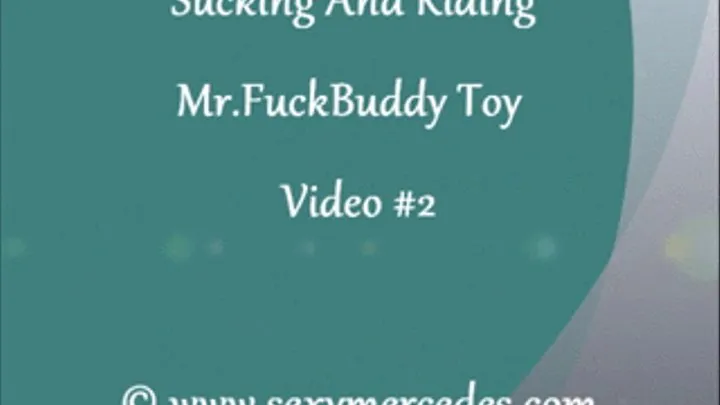 Sucking And Deepthroating My Fuckbuddy Toy