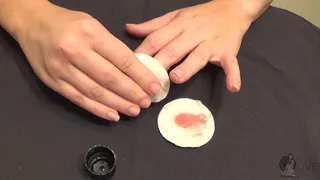 Cleaning dirty nails