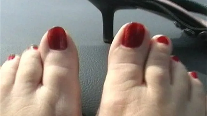 Feet on the Dashboard