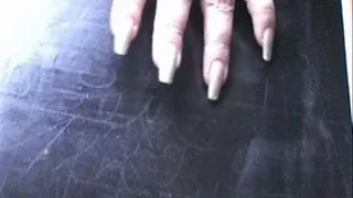 Chalkboard and Nails