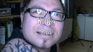 Kinky Boy on a bed