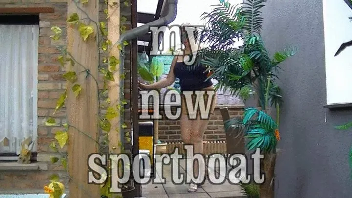 my new sports boat