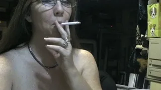 Brooke Topless Smoking Webcam
