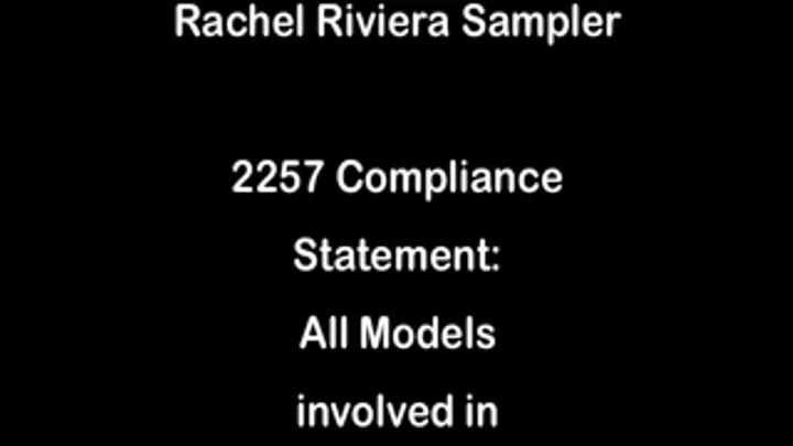 Rachel Riviera Sampler